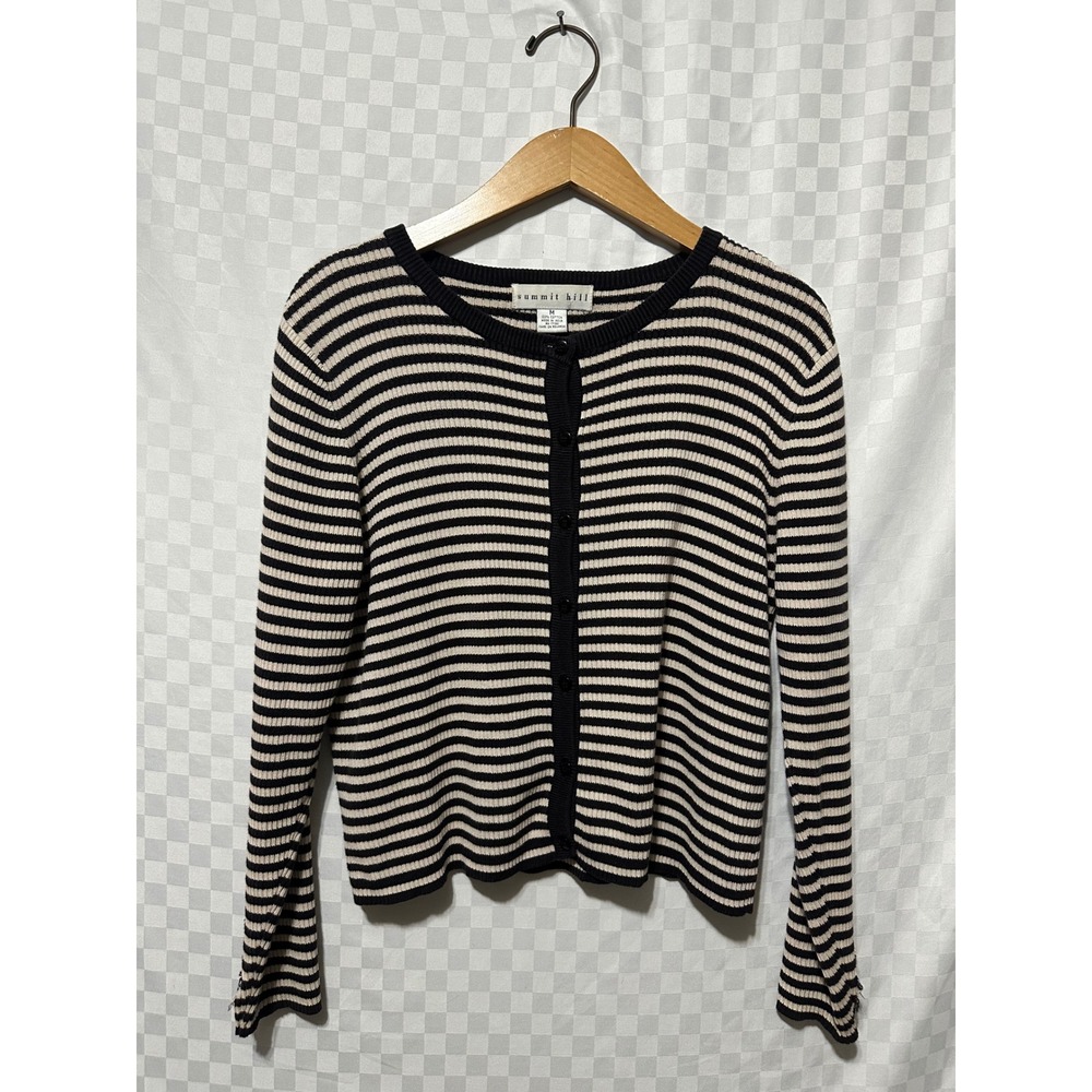 VINTAGE Summit Hill Ribbed Cardigan | M